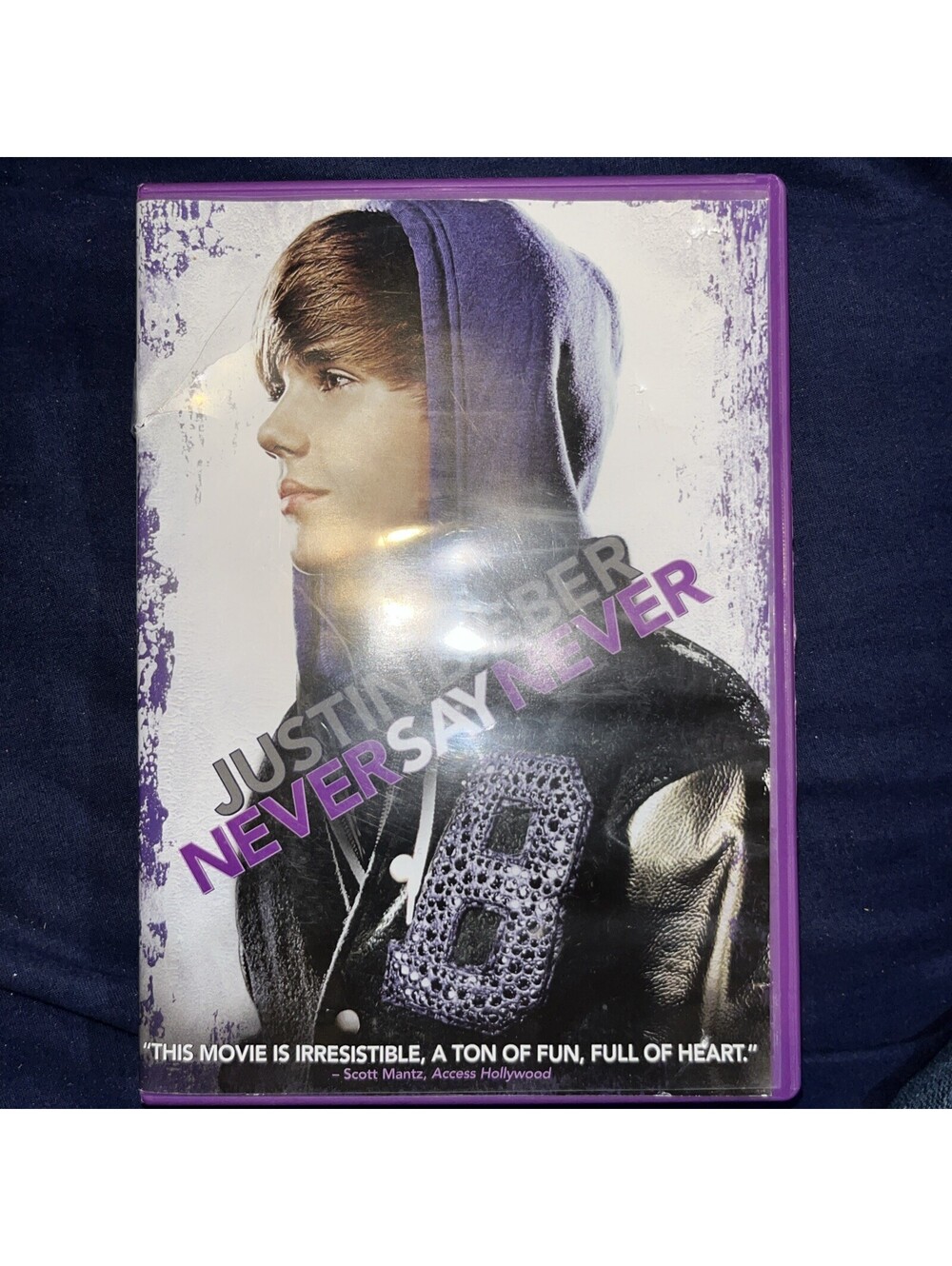 Justin Bieber: Never Say Never (DVD, 2011) Tested. New Case. Resealed